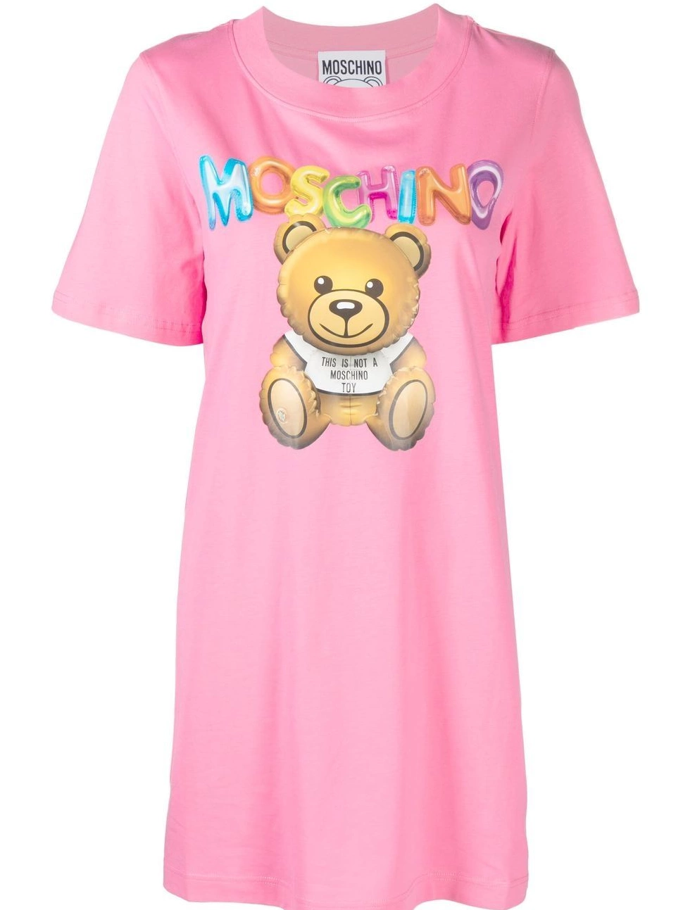 Women Love Moschino logo-print dress T-shirt 0406